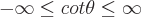 latex!encoded:base64,LVxpbmZ0eVxsZXEgY290IFx0aGV0YSBcbGVxIFxpbmZ0eQ==