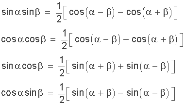product to sum identity
